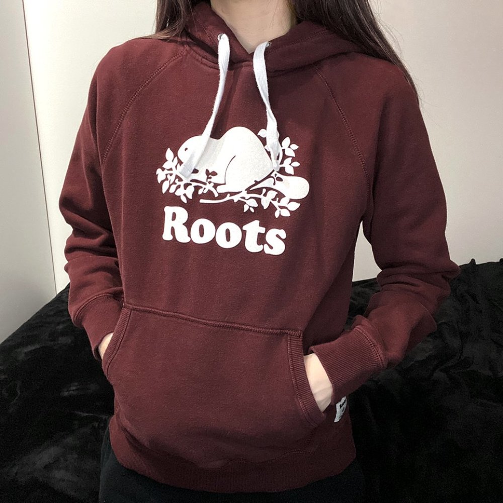 Roots Original Kanga Hoodie - Red / Crimson